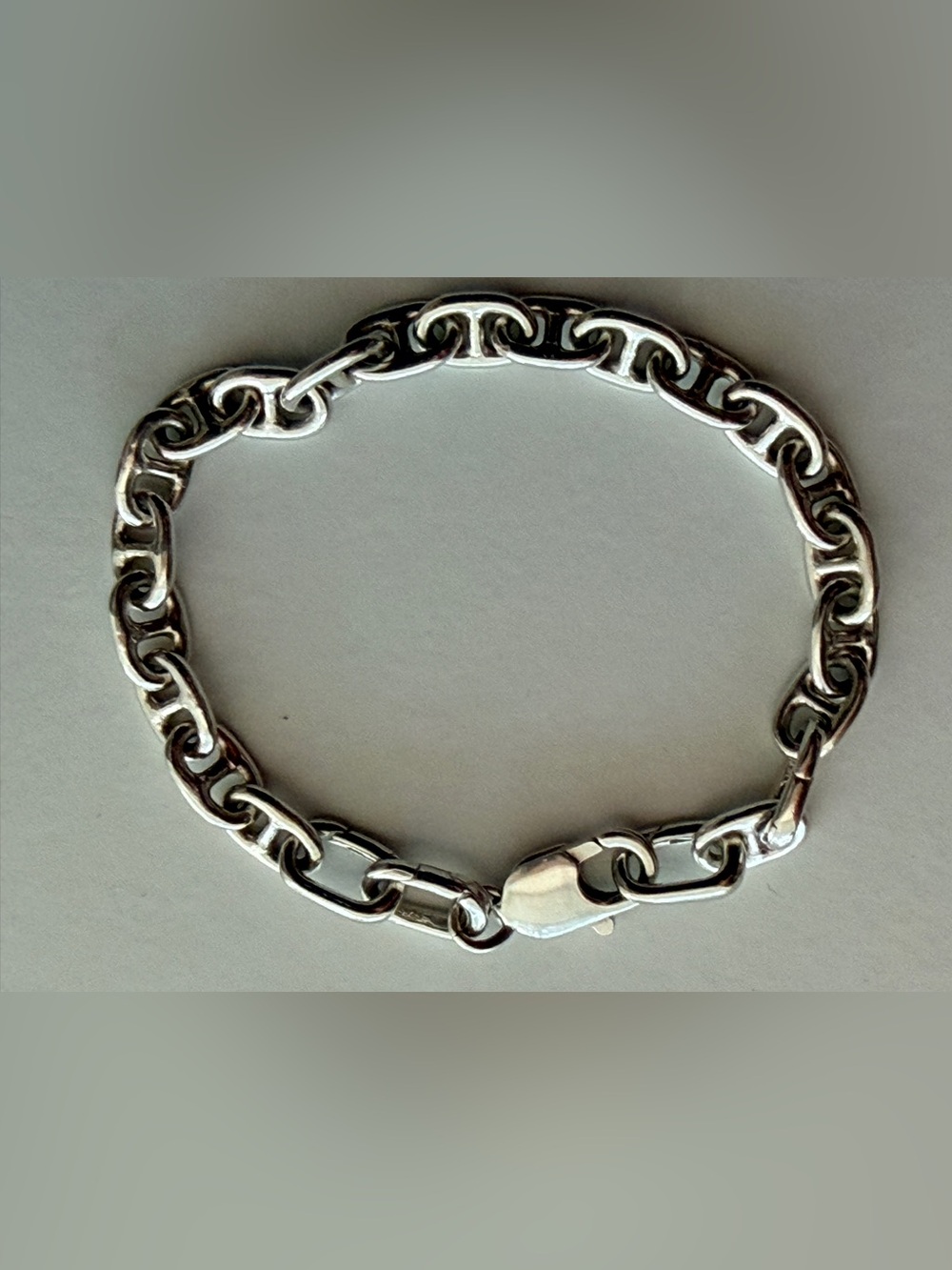 Sterling Silver Mariner Link Bracelet - Picture 9 of 11
